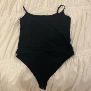 Abercrombie black tank bodysuit soft collection